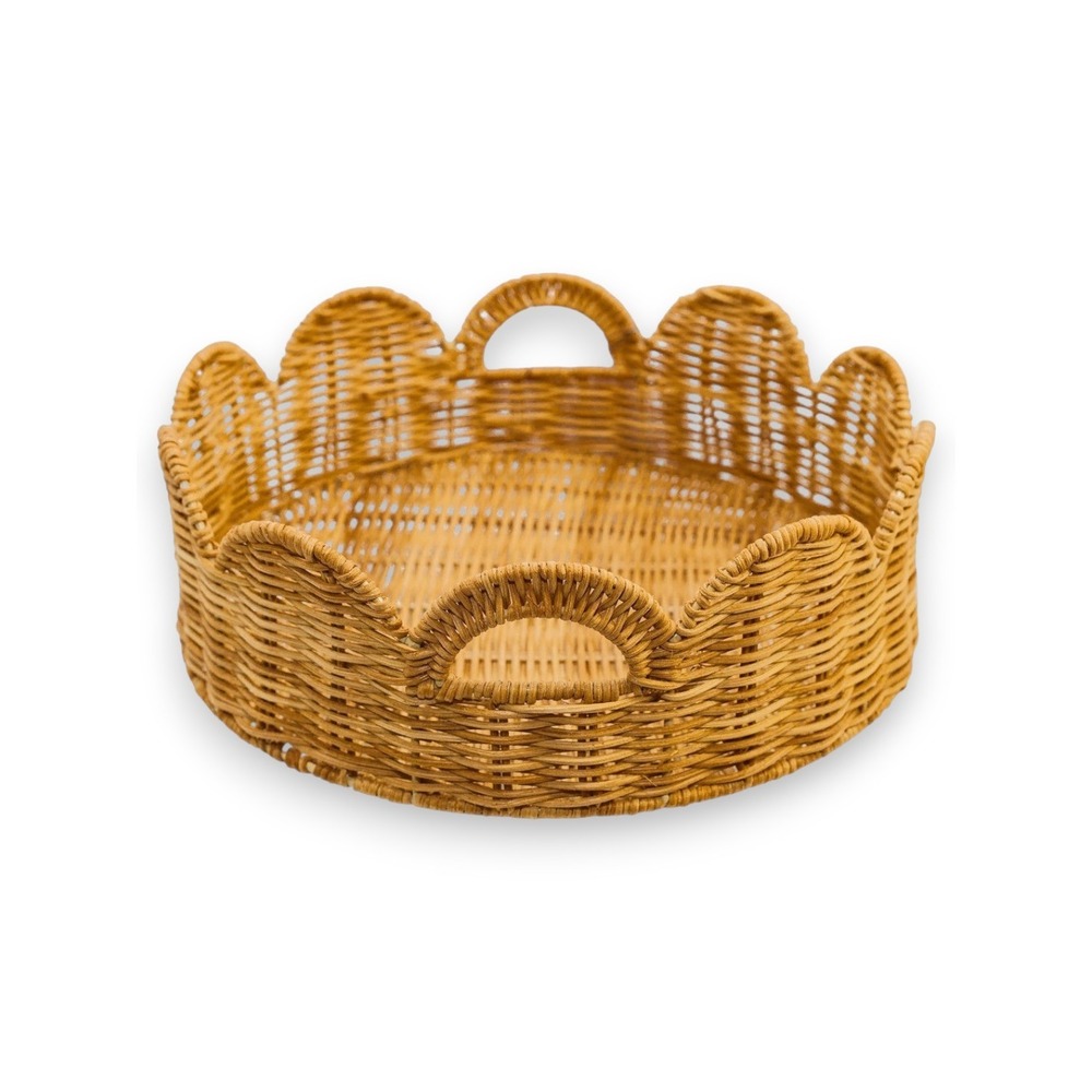 My‎ Texas House Scallop Decorative Tray - Serving or Display Decor